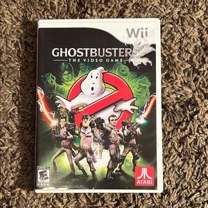 Ghostbusters Video Game for Wii - Black and Red